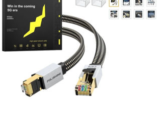 Internet-кабель Cat8.lung 3metr новый