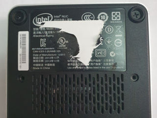 Intel Nuc Tarox  Intel i3, 8GB DDR3 foto 4