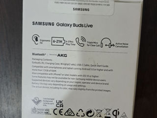 Căști fără fir SAMSUNG GALAXY Buds Live foto 7