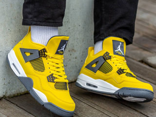 Nike Air Jordan 4 Retro Yellow Unisex foto 9