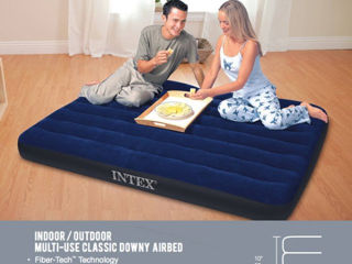 Saltele și paturi din velur INTEX la cele mai mici prețuri! Confort oriunde nu ai dormi! foto 3