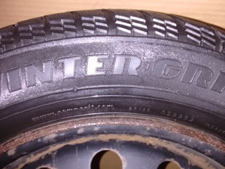 175/65  R - 14  82T  M+S  Semperit  Winter - Grip  Диск 5 1/2 J14 H2 MADE BY DUNLOP  ROUES - FRANCE foto 5