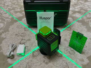 Lazer Huepar B03CG 3D 12 linii + magnet  + tinta + livrare gratis foto 6