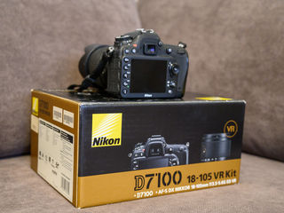 Nikon D7100 + Obiectiv Nikkor 18-105 VR + Battery Grip foto 5