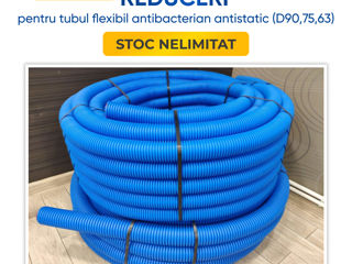 Tub flexibil antibacterian antistatic pentru ventilare D90 D 75, D 63. Stoc nelimitat !!! foto 2