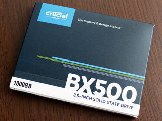 Новый SSD (sata) Crucial на 1TB
