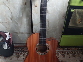 Классическая Гитара Yamaha C40 Индонезия состояние как новая 2000 лей  Электроклассическая Гитара Sa foto 3