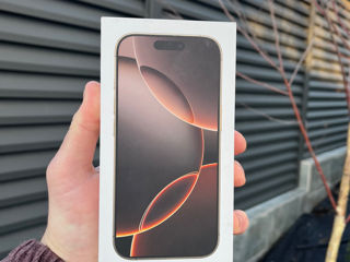 iPhone 16 Pro Desert Titanium 256Gb  Sigilat + Garantie 2 Ani!