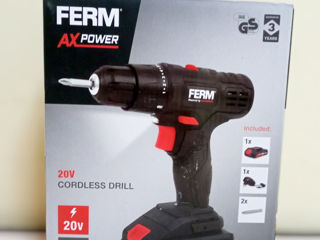 Cordless Drill FERM CDM1191.Pret 550 lei