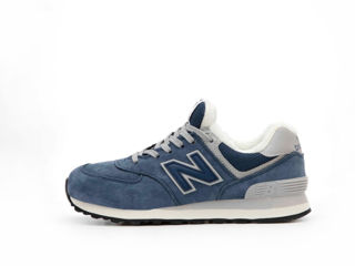 New Balance 574 Blue cu blana / с мехом foto 2