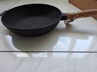 Сковорода чугунная 26 см "Maysternya" foto 3