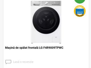 Mașină de spălat frontală LG F4R9009TPWC foto 6