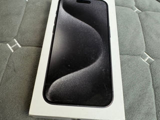 Iphone 15 Pro 128gb Black Titanium Sigilat  Original  Garantie Apple  Neverlock  Orice Sim