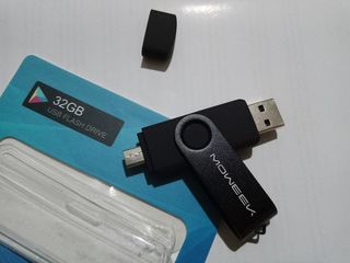 32GB OTG USB 2.0 Flash Drive 2 в 1 foto 1