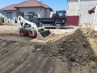 Bobcat excavator servicii de terrasament foto 1