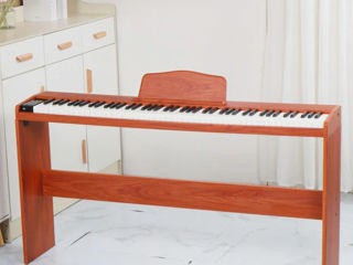 Цифровое пианино деревянное Divers D885 Wood Brown (Новые, Гарантия, Рассрочка. Бесплатная доставка) foto 11