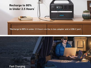 Нету света?! Зарядная станция c гарантией 5 лет! Anker LiFePo4 512Wh foto 14