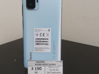 Xioami Redmi Note 10 Pro,128 Gb,3190 lei