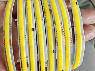Banda led 220V COB,alb,alb-cald,albastru,rosu,verde. foto 8