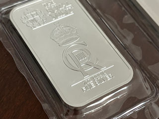 Lingou Argint .999 1oz(31.1g) - Royal Mint Charles III Coronation