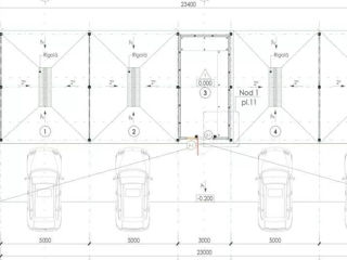 Servicii auto / stil industrial / P+E / inginer / arhitectura / revonstrucție / construcție / 3D foto 3