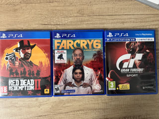 Playstation 4 Slim + Red Dead Redemption II + Far Cry 6 + Gran Turismo foto 2