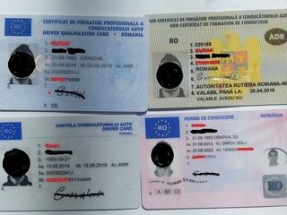 Acte permise TIR , CPC,CPI ADR, Manager Transport, permis de conducere ,buletin etc.