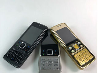 Кнопочный телефон-Nokia-6300-слот для 1 сим-карты-абсолютно новый. Gold-Silver-Black foto 3