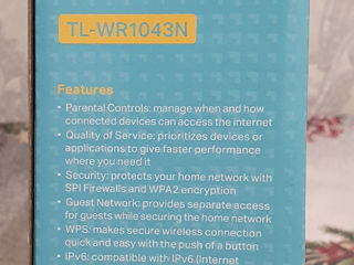 Vînd Wifi router Tp-link TL-WR1043N foto 4