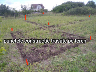 Teren Construcţie+ Proiect casă 15 km Chișinău foto 5