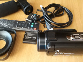 Camera Ultra HD 2,7K digitala foto 4