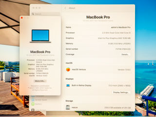 MacBook Pro 13/ Core i5 7360u/ 8Gb Ram/ 256Gb SSD/ 13.3" Retina/ 354Cycles! foto 19