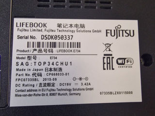 Недорогой ноутбук Fujitsu Lifebook E734 13,3" i5-4300/8gb ddr4/SSD 120gb. Cellular! foto 7