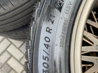 285/45 R21 Roti Porsche Cayenne Michelin - Комплект Диски/Шины Порше Кайен foto 5