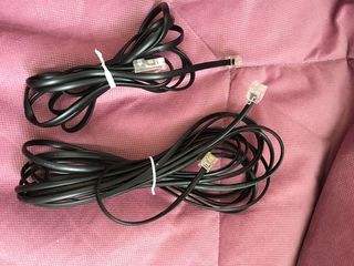 Cabluri noi pentru telefon, lungimea de 2 m- 50 lei fiecare; altul- 5 m, 80 lei. foto 4