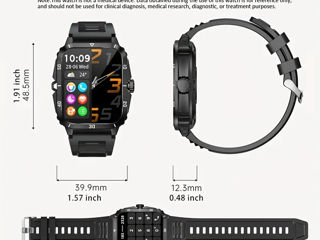 Продам Новые SmartFit Watch Смарт умные часы черные Ceas Smart foto 5