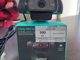 Logitech C920s Pro / 990lei / Credit