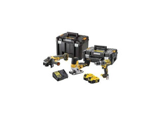 Set Scule Cu Acumulator Dewalt Dck329P2T (Dcd796+Dcg405+Dcs335)