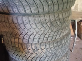 Anvelope iarna,205/65R16,Michelin,90%. foto 2