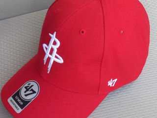 Men's '47 Red Houston Rockets Legend MVP Adjustable Hat