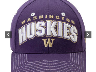 Men's Zephyr Purple Washington Huskies Varsity Flex Hat foto 2