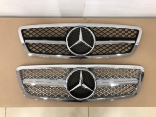 Решетка радиатора Mercedes Мерседес C205,E212,E213,CLA117,A176,GLA X156,W463 Grille AMG Diamand foto 6