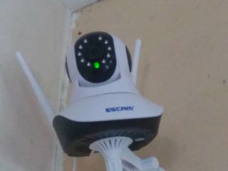 WiFi - камера Escam HD и Full HD подвижная, ночного виденья, видеоняня, регистратор microSD foto 6