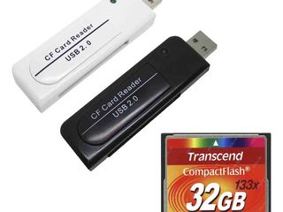 Новые Compact Flash Transcend!!! (133х) 16GB - 400лей, 32GB - 500лей, 64GB - 700 лей. foto 7