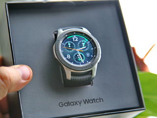 Смарт-часы Samsung Galaxy Watch SM-R800, Серебристая сталь (SM-R800NZSASER) 46мм foto 4