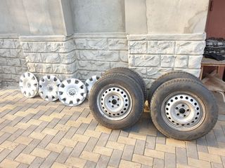 Шины hankook r16, колпаки для колес vw r15, skoda r15. foto 5