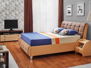 Dormitor Ambianta Samba Brown cu livrare pînă la domiciliu, super preț ! foto 1