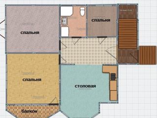 Club home pentru 4 familii - 95 m2 = 3 dormitoare + living - hol. curte individuala pentru fiecare a foto 3