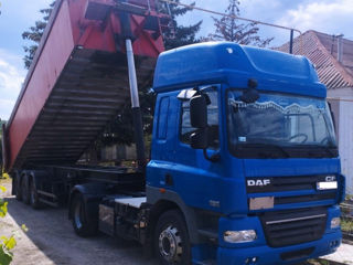 Полуприцеп самосвал 42 куб + DAF СF85.460 foto 6