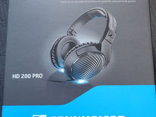 Căști originale Sennheiser HD200 PRO Hi-Fi Studio Наушники